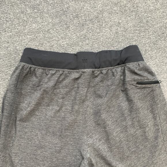 Lululemon Shorts Mens M Medium Grey THE Linerless Stretch Workout Exercise Train - Picture 11 of 14